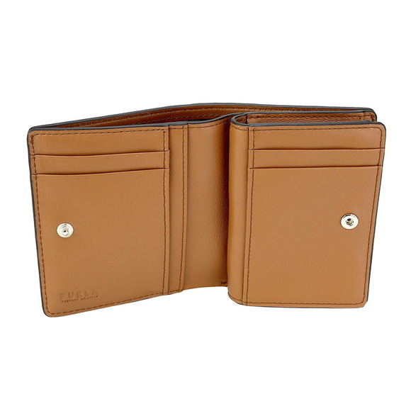 Furla Camellia Bi fold Wallet Brown - Picture 5 of 9